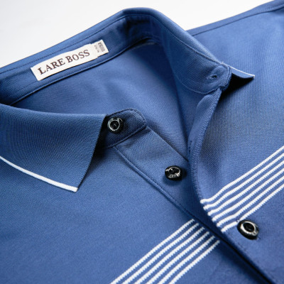 Áo Polo xanh dương PC23-04A