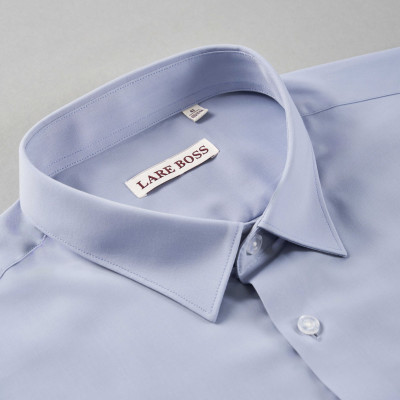 Áo Sơ mi xanh ghi SMC22-02A